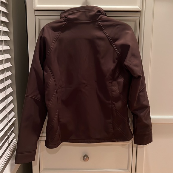 Columbia Womens Brown Jacket w Zipper / Fleece Lined - Picture 4 of 6